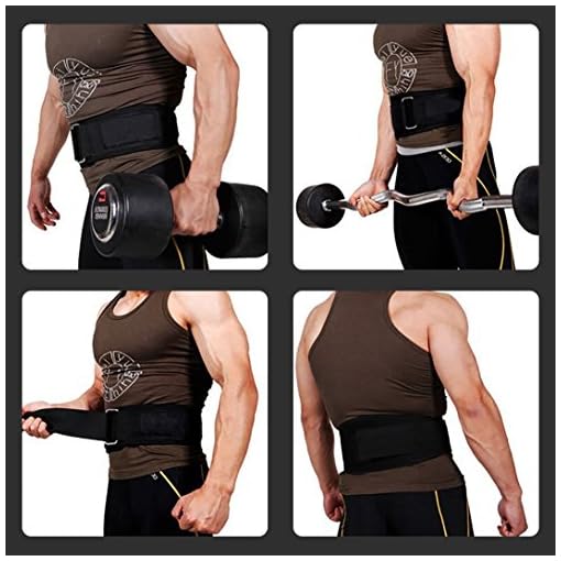 RitFit Weight Lifting Belt - Great for Squats, Lunges, Deadlift, Thrusters - Men and Women - 6 Inch Black/Camouflage - Image 6
