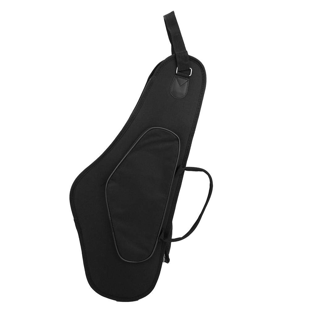 Dilwe Alto Saxophone Bag, Waterproof, Black Nylon, E Flat Instrument, Perfect for Daily Use