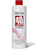 Salon Care 40 Volume Creme Developer, Strong Lift Formula, Easy to Handle Cream Consistency, Can Be Used as a Bleach Booster,