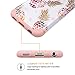 iPod 5 Case,iPod Touch 6 Case Pineapple,Fingic 2 in 1 Hybrid Slim Fit Case Hard PC&Soft Rubber Anti-Scratch Protective Case Cover for Apple iPod Touch 5/6th Generation,Flower Pineapple/Rose Gold