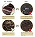 8PCS 24-26 inches Highlight Straight Wavy Curly Full Head Clip in Hair Extensions 18Clips Women Lady Hairpiece (26