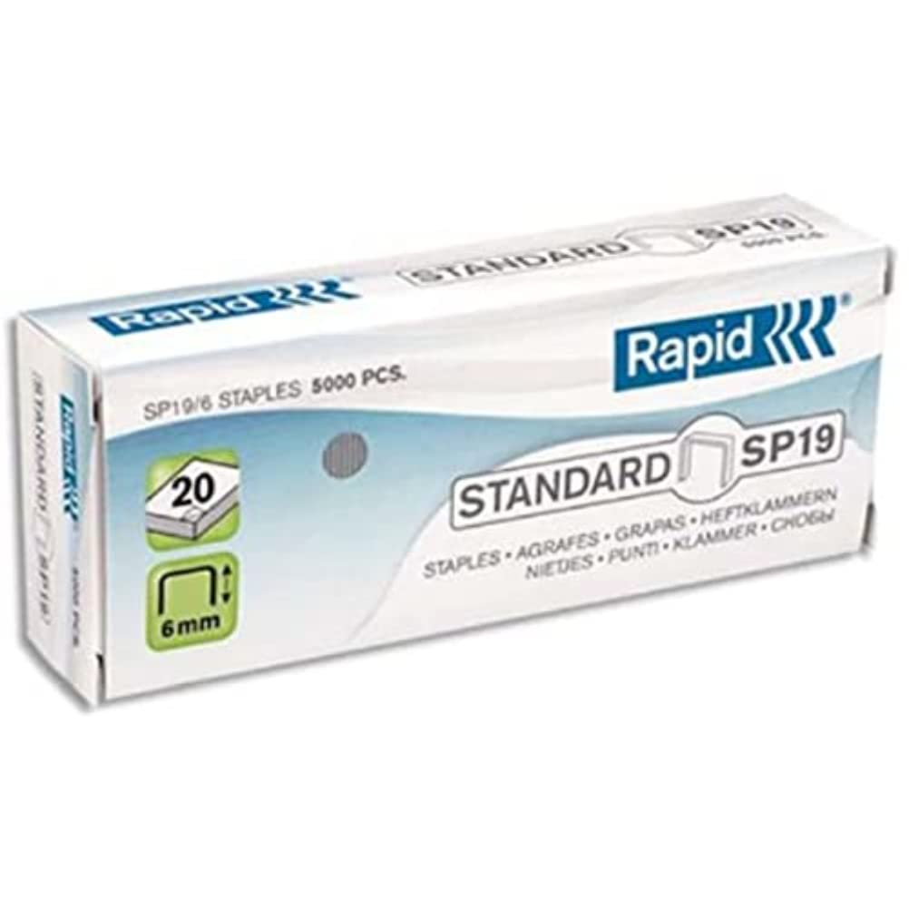 Rapid SP 19/6 24873800 Staples Galvanised