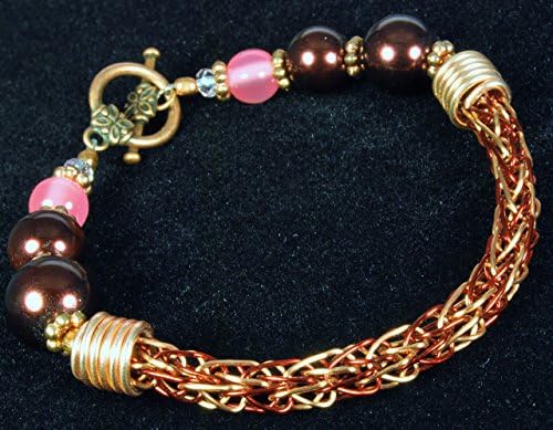 Viking Knit Bracelet in Desert Sands Colors