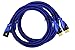 Ultra Clarity Cables HDMI Extension Cables, 3ft, 6ft, 10ft, 15ft, 20ft, 25ft (10 ft, Blue, 2)