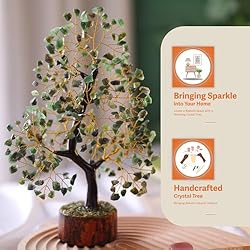 YUVDIPR Green Aventurine Gemstone Money Tree Feng