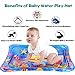 TEPSMIGO Inflatable Water Play Mat, Tummy Time Water Mat for Baby Infants - Baby Toys for 3 6 9 12 Months, Kids' Indoor Climbers & Play Toys