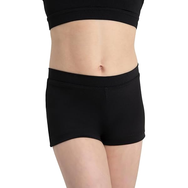 Amazon.com: Capezio girls Boys Cut Low Rise Short, Black, Large