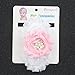 SIXNE YuanKanJu Miugle Baby Girl Baptism Headbands,Infant Head Wraps