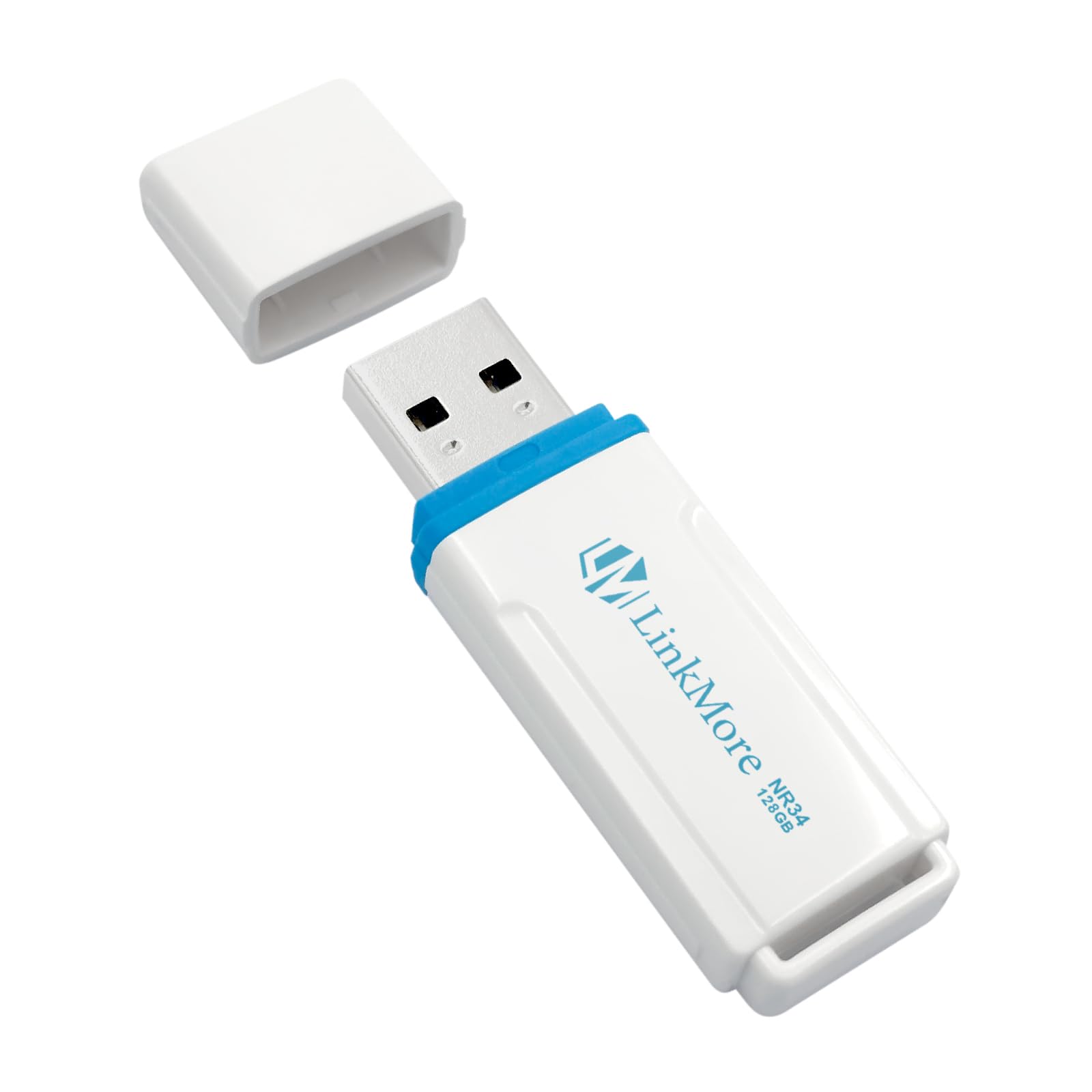 LinkMore NR34 128GB USB3.2 USB 3.1 Flash Drive, Read Speed up to 120MB/s, Write Speed up to 60M/s, Thumb Drive