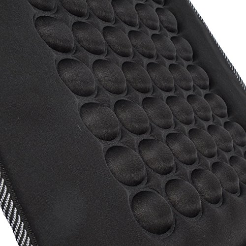 Magnetic Bubble Seat Cushion - Massage Therapy - 1pc Padded Cover (Black) - Thumbnail 3