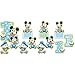 12-Piece Mickey's 1st Birthday Value Pack Cutout Decor, Blue