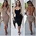 Blooming Jelly Women's Bandage Spaghetti Strap Bodycon Midi Dresses Party Club