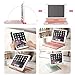 Keyboard Case Compatible with iPad 2017(5th Gen)/2018 New iPad(6th Gen)/Air/Air2/iPad Pro 9.7-360°Rotating Back Cover-Aluminum BT/Wireless Keyboard,7 Colors Backlit (Only Compatible 9.7