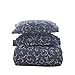 Colourful Snail 100-Percent Cotton Well Designed Classical Floral Pattern Duvet Cover Set, Ultra Soft and Easy Care, King