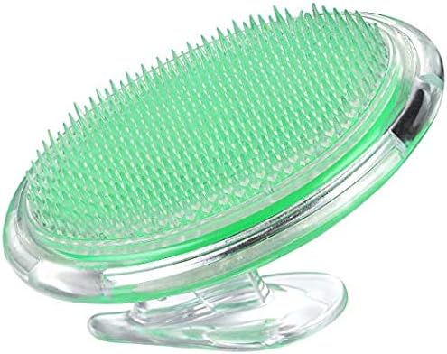 Exfoliating Brush to Treat and Prevent Razor Bumps and Ingrown Hairs - Eliminate Shaving Irritation for Face, Armpit, Legs, Neck, Bikini Line - Silky Smooth Skin Solution for Men and Women -Mint Green