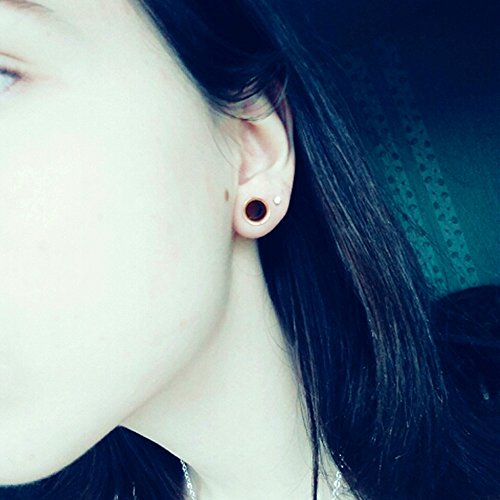Xpircn 36PCS 14G-00G Taper Gauge Plugs Stainless Steel Ear Stretching Kit with Rubber O-Rings for Men Women - Thumbnail 6
