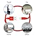 Youer Lightning Cable 3Pack 3FT 6FT 10FT Nylon Braided Certified iPhone Cable USB Cord Charging Charger for Apple iPhone X, 8, 7, 7 Plus, 6, 6s, 6+, 5, 5c, 5s, SE, iPad, iPod Nano, iPod Touch (Red)