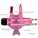 WOpet Dog Life Jacket Size Adjustable Dog Lifesaver Safety Vest (S, Pink)
