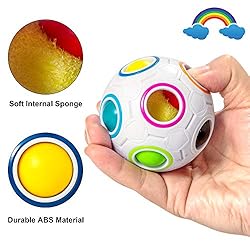 Vdealen Magic Rainbow Puzzle Ball, Speed Cube Ball
