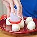 Grandma's Egg Cooker - Mess Free Hard Boiled Eggs & Soft Boiled Eggs Without The Shell - Hard Boiled Egg Whites - Egg Poaching Cups - Healthy Snack To Guide Weight Loss - Silicone BPA Free