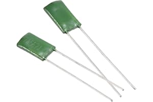 MECCANIXITY 50 Pcs Metallized Polypropylene Film Capacitor, 5600pF 100V 5% Metallized Polyester Film Capacitor Bulk, Electron