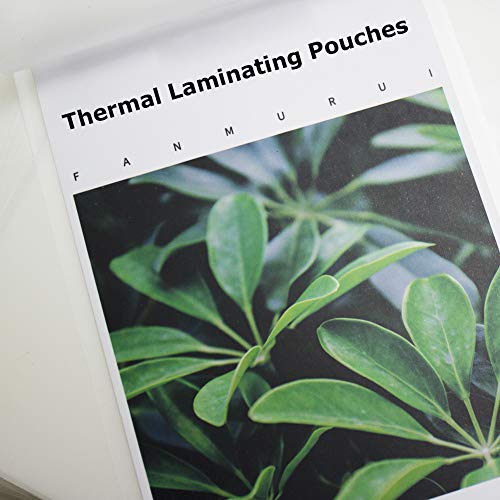 AITREASURE Thermal Laminating Pouches 5x7 Lamination Sheet Paper 3 Mil for Laminator, Round Corner, 100 Pack