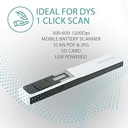 IRIScan Book Portable Scanner Wireless Battery - v5