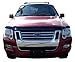 Auto Ventshade [AVS] Bugflector II Hood Shield for 2006 - 2010 Ford Explorer, 2007 - 2010 Sport Trac | High Profile, Smoke, 1 pc. | 25314