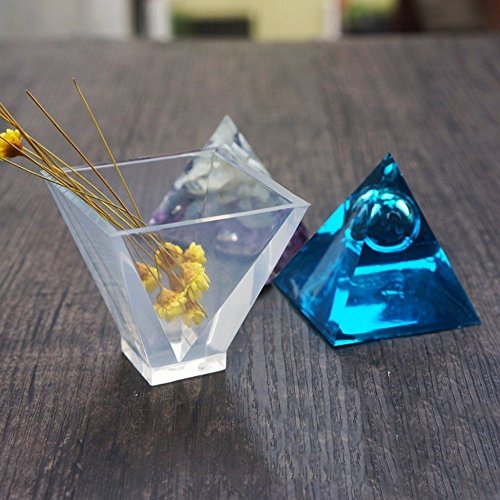 image for Pyramid Jewelry Casting Molds Silicone Resin Jewelry Molds for DIY Jew