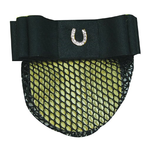Exselle Satin Show Bow Platinum Plate Horseshoe
