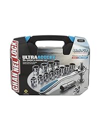 Channellock 39100 Ultra Acceso Juego de llaves de vaso, 16 piezas)