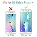 VEGO Galaxy S6 Edge Plus Waterproof Case, Full Body Sealed Waterproof Dirtproof Snowproof Durable Case Cover with Touch Responsive Front Screen Protector for Samsung Galaxy S6 Edge+ (Black)
