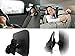Baby Car Seat Mirror, Best Large Backseat Infant Rear Facing Mirror, Includes a Pair of Sunshade and Free-EBOOK, This Mirror is Crystal Clear, with 360 Degree Adjustment Flexibility
