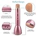 Wireless Microphone Karaoke, Portable Karaoke Player with Bluetooth Speaker for Home KTV Singing Support IOS Apple Iphone Ipad Android Smartphone PC (Pink)