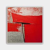 Framed Canvas Wall Art Abstract Canvas Prints Home Artwork Decoration for Living Room,Bedroom - 16x16 inches