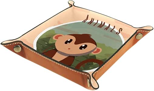 Eslifey Monkey - Bandeja organizadora de Animales con Bandeja de
