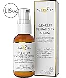 Clear Lift Revitalizing Serum - Natural & Organic Ingredients - Includes Wakame (Seaweed), Lactic Acid, Licorice, Gotu Kola and Argan Oil - 1.18 Oz - A New Beginning for your skin.