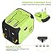 Travel Adapter, AC Adapter Charger All-in-One US UK EU AU Plugs Worldwide Universal Wall Charger with Dual USB Ports(White+Black)
