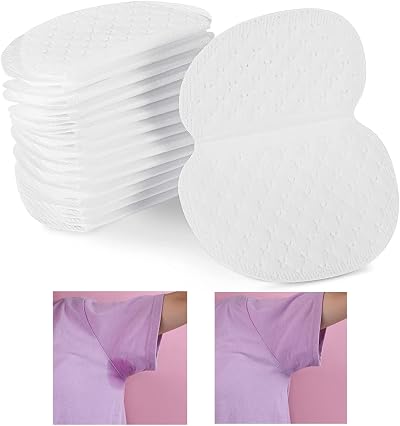 Tsathoggua 40Pcs Disposable Underarm Sweat Pads for Men Women Invisible