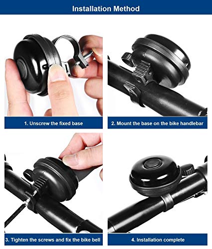 image for iLiveX Bike Bell, Upgraded Bicycle Bell, Bike Ringer Bell for Kids and
