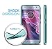 Moto X4 Case, Cimo [Grip] Premium Slim Protective Cover for Motorola Moto X4 - Blue