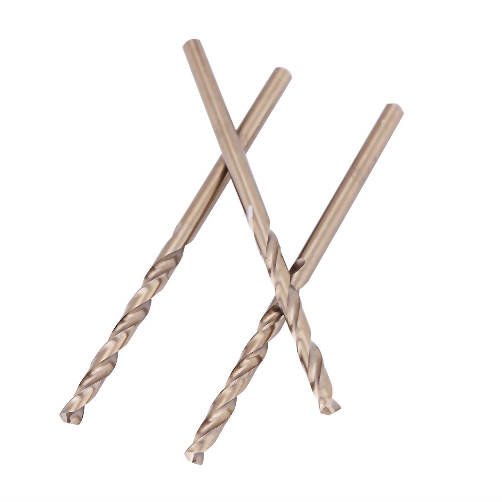 HSS Cobalt Drill Bits, Xinrub M35 Cobalt Drill Bit Set HSS-CO Drills Set Cordless Drill Bits for Drilling on Stainless Steel(5mm)