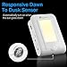 Houzetek Wall Mount Charger, 2 USB Ports & 4 AC Outlets LED Night Light Charging Station, Surge-Protected Power Socket Extender Topside Phone Holders