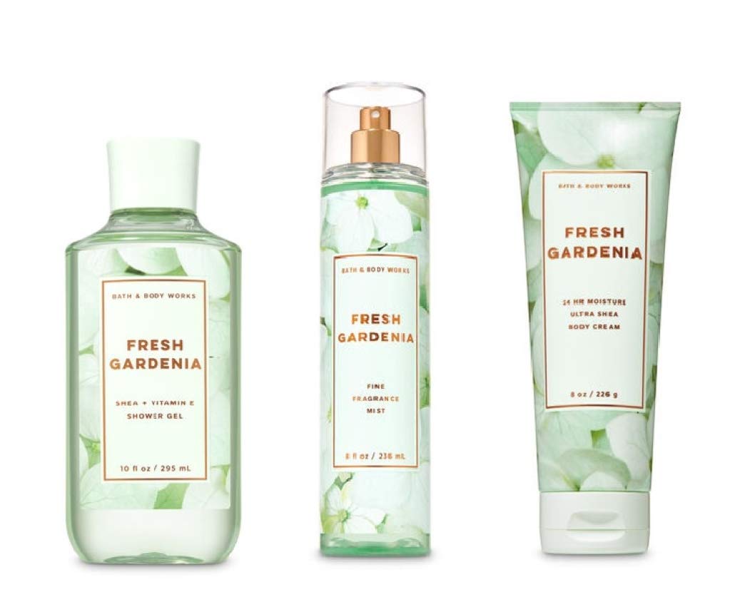 Fresh Gardenia (2019 Edition) 3 pc Bundle Shower Gel