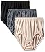Olga Women's 3 Pack Without A Stitch Brief Panty