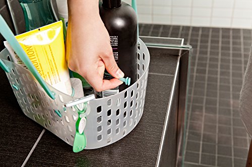 Quirky Cargo Shower Caddies, Turquoise - Thumbnail 2