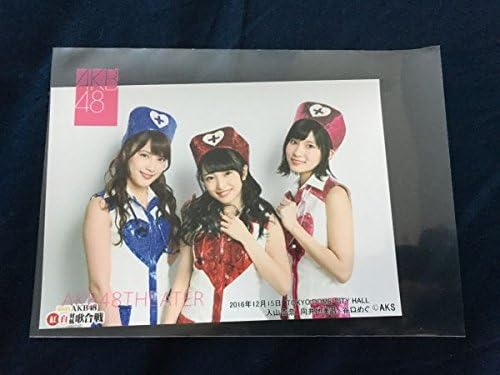 Amazon Akb48 第6回 紅白対抗歌合戦 記念生写真 入山杏奈 向井地美音 谷口めぐ アイドル 芸能人グッズ 通販