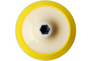 YDROWN 6 Inch Hook and Loop Rotary Backing Pad with 5/8"-11 Thread for Sanding/Polishing Pads Angle Grinder (6 Inch)