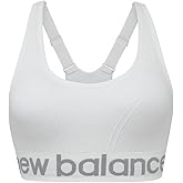 New Balance Women's Seamless Cami Sports Bra, Adjustable Straps, Keyhole Breathability, Workout, Running Bras