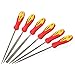Premium-Grade 6pc Diamond Needle File Set Soft Grip Stone Tile Glass by Protian